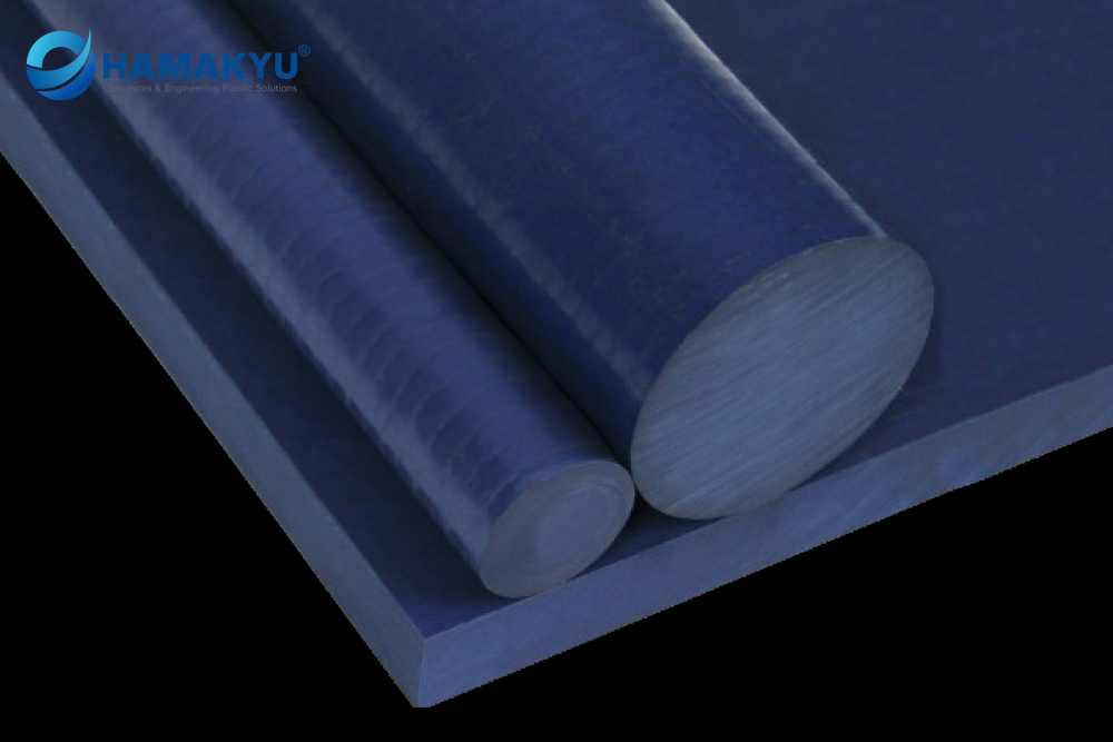 [131013378] Tấm nhựa màu xanh blue Techtron® HPV PPS kích thước 5x525x1000mm, xuất xứ: MCAM/Bỉ (Sheet, To Order Size, 5x525x1000mm)