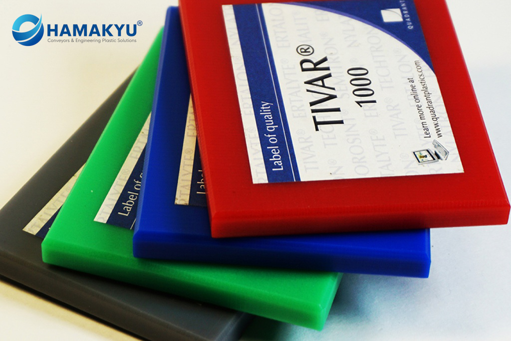 [132010458] TIVAR® 1000 UHMW-PE Black Plate, Size: 20x1010x2020mm, Origin: MCAM/Germany (Sheet, Standard Size, Black, 20x1010x2020mm)